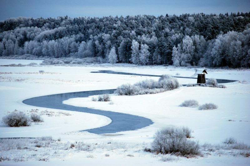 Пушкинские Горы (зима)