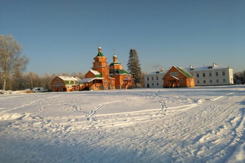 Никандрова Пустынь (зима)