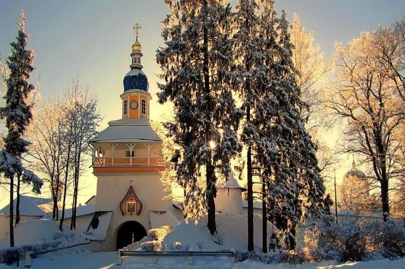 Печоры. Изборск (зима)
