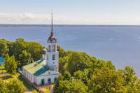 Талабские острова. Спасо-Елеазаровский монастырь.