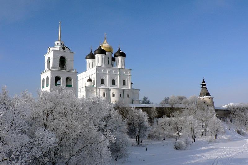 Святыни Пскова - Зима
